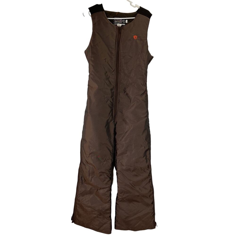 Arctic Enterprises Brown Arcticwear Youth Brown Overall Bibs Size Large